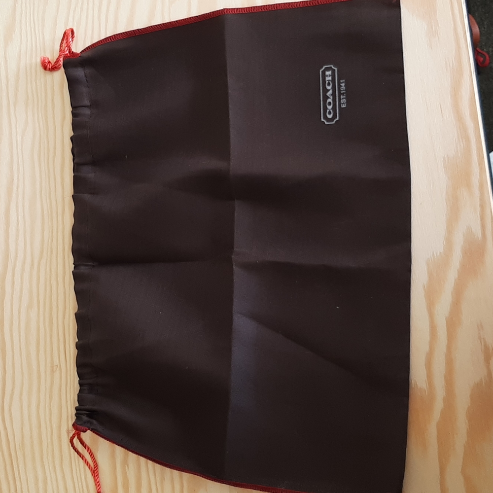 Coach purse dustcover bag